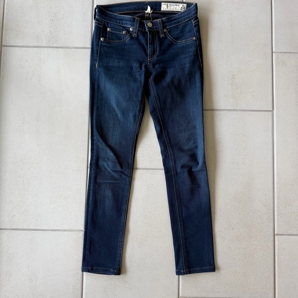 Rag & Bone Dark Denim Skinny Jeans - size 25 - Picture 4 of 5